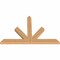 Ekena Millwork Saratoga Timber Gable Bracket, Western Red Cedar, 72"W x 48"H x 3 1/2"D x 5 1/2"F, 16/12 Pitch GBW072X48X0406SAR00SWR - alternate 2